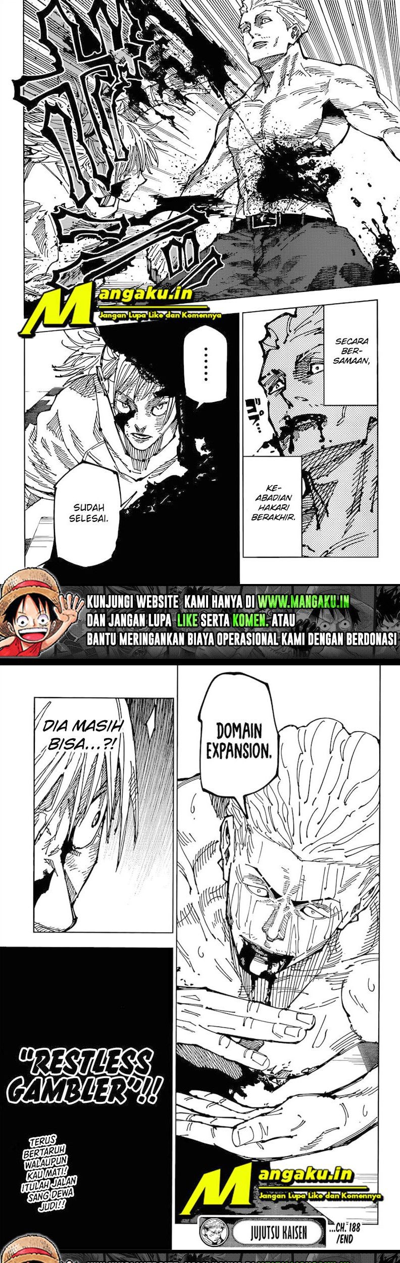 Jujutsu Kaisen Chapter 188 - halaman 13