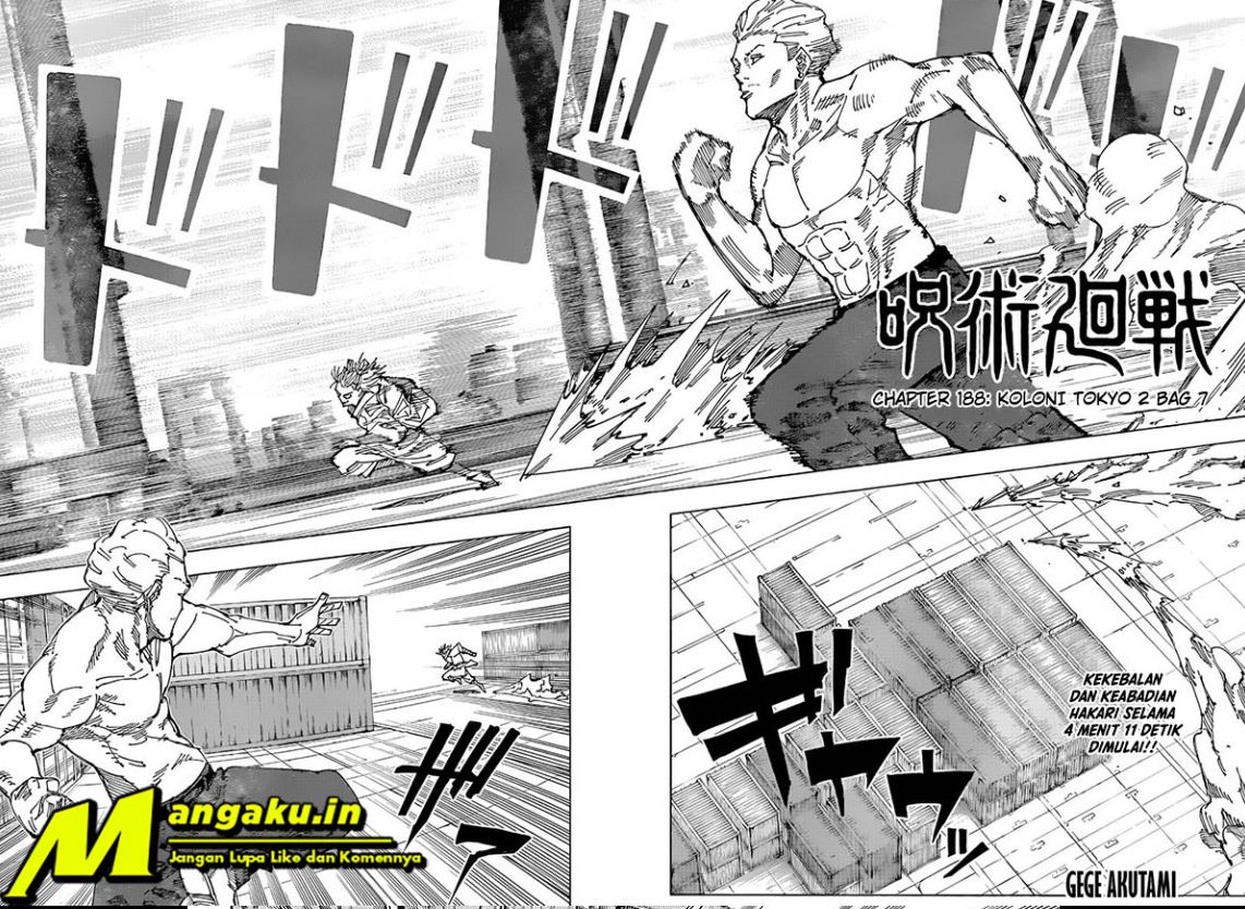 Jujutsu Kaisen Chapter 188 - halaman 2