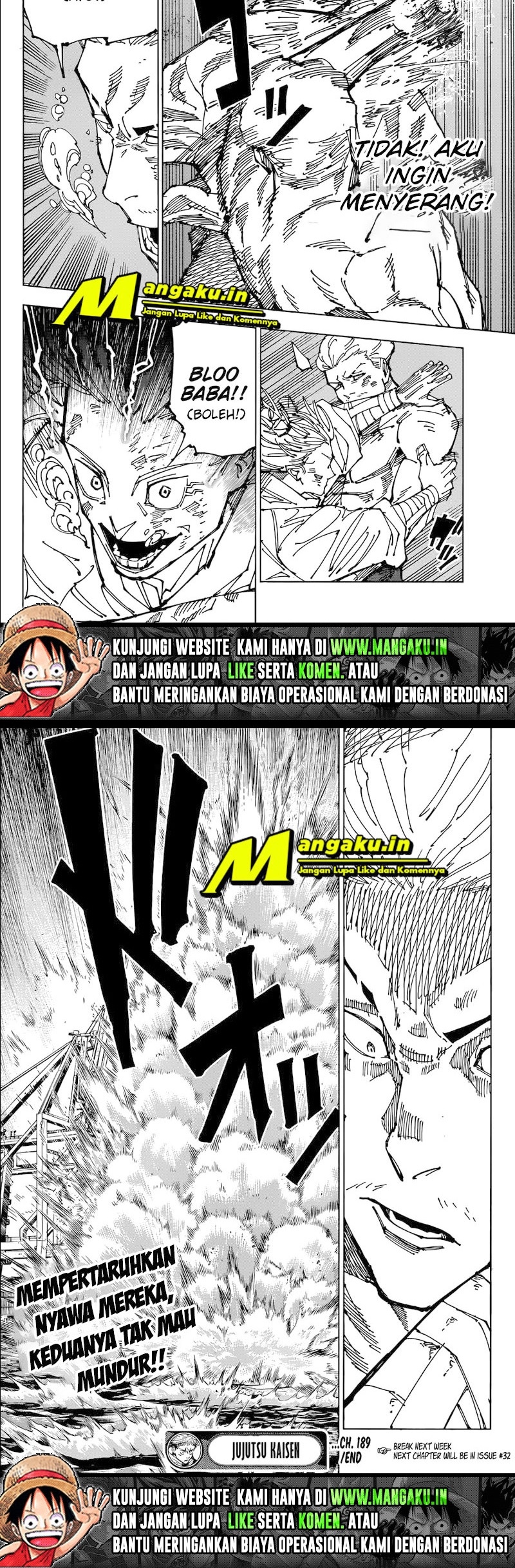 Jujutsu Kaisen Chapter 189 - halaman 11