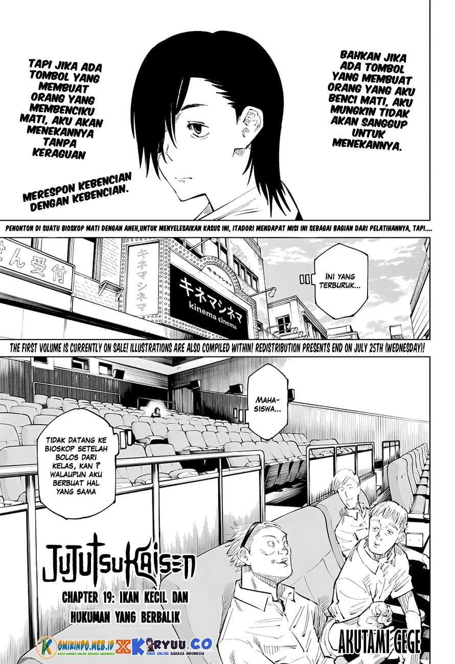 Jujutsu Kaisen Chapter 19 - halaman 2