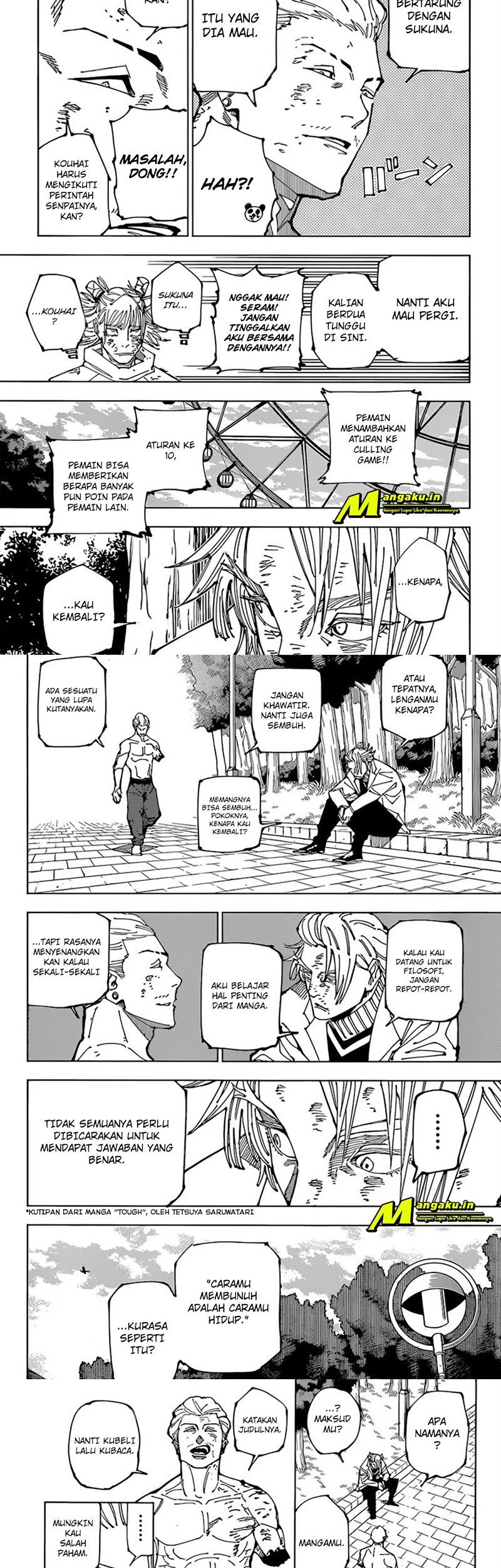 Jujutsu Kaisen Chapter 190 - halaman 5