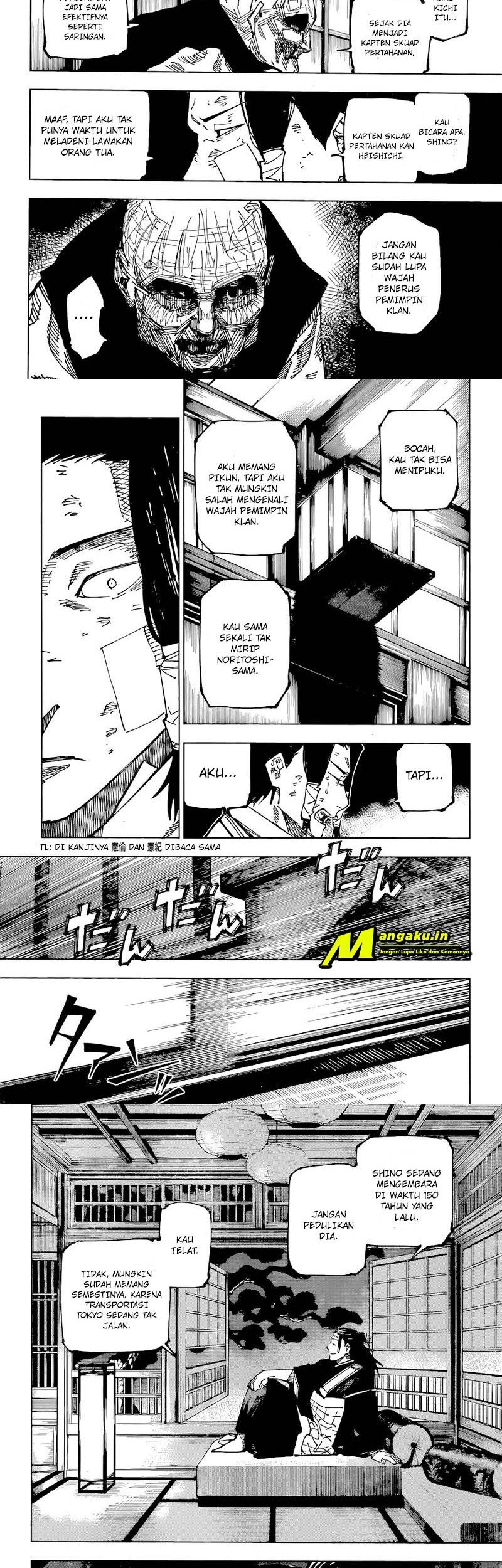 Jujutsu Kaisen Chapter 191 - halaman 2
