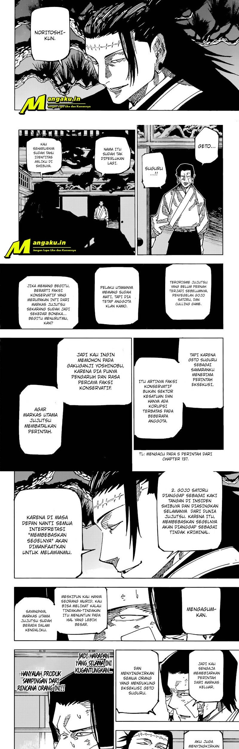 Jujutsu Kaisen Chapter 191 - halaman 3
