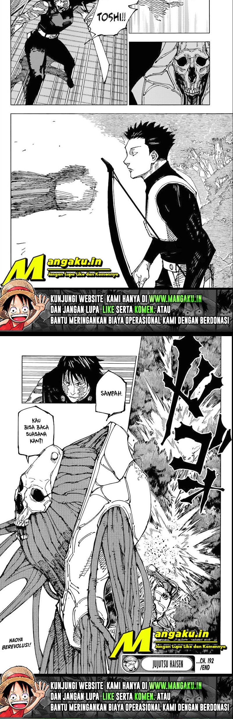 Jujutsu Kaisen Chapter 192 - halaman 11