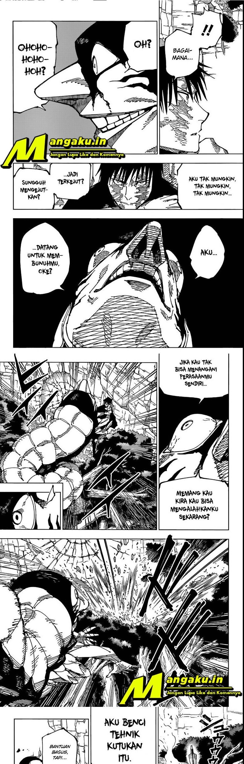 Jujutsu Kaisen Chapter 192 - halaman 3