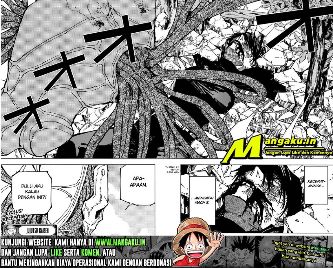 Jujutsu Kaisen Chapter 193 - halaman 10