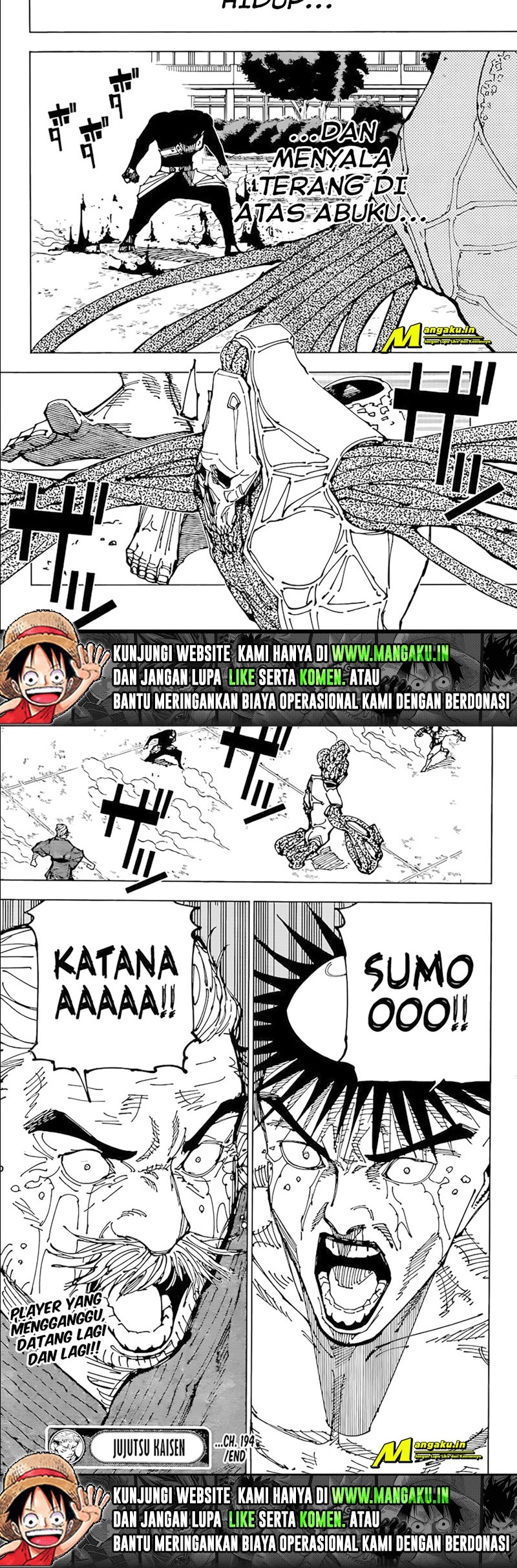 Jujutsu Kaisen Chapter 194 - halaman 11