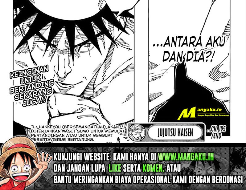 Jujutsu Kaisen Chapter 195 - halaman 10