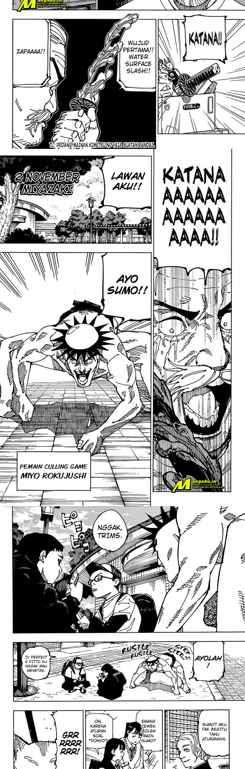 Jujutsu Kaisen Chapter 195 - halaman 2