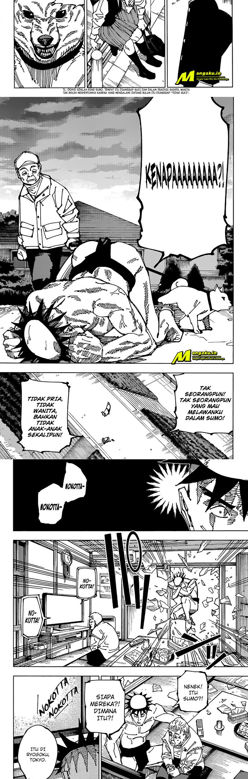 Jujutsu Kaisen Chapter 195 - halaman 3