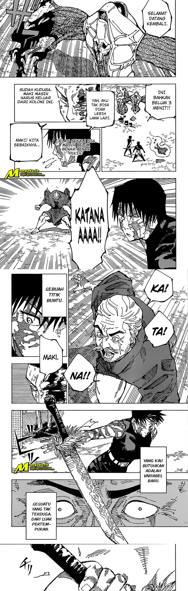 Jujutsu Kaisen Chapter 195 - halaman 5
