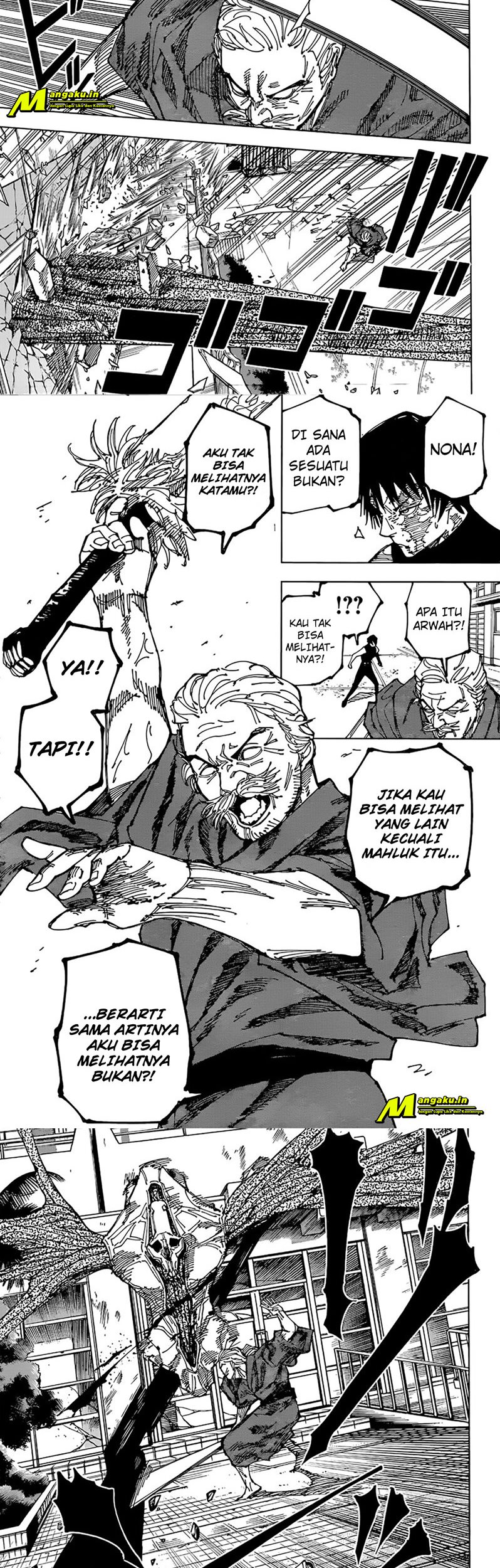 Jujutsu Kaisen Chapter 195 - halaman 8