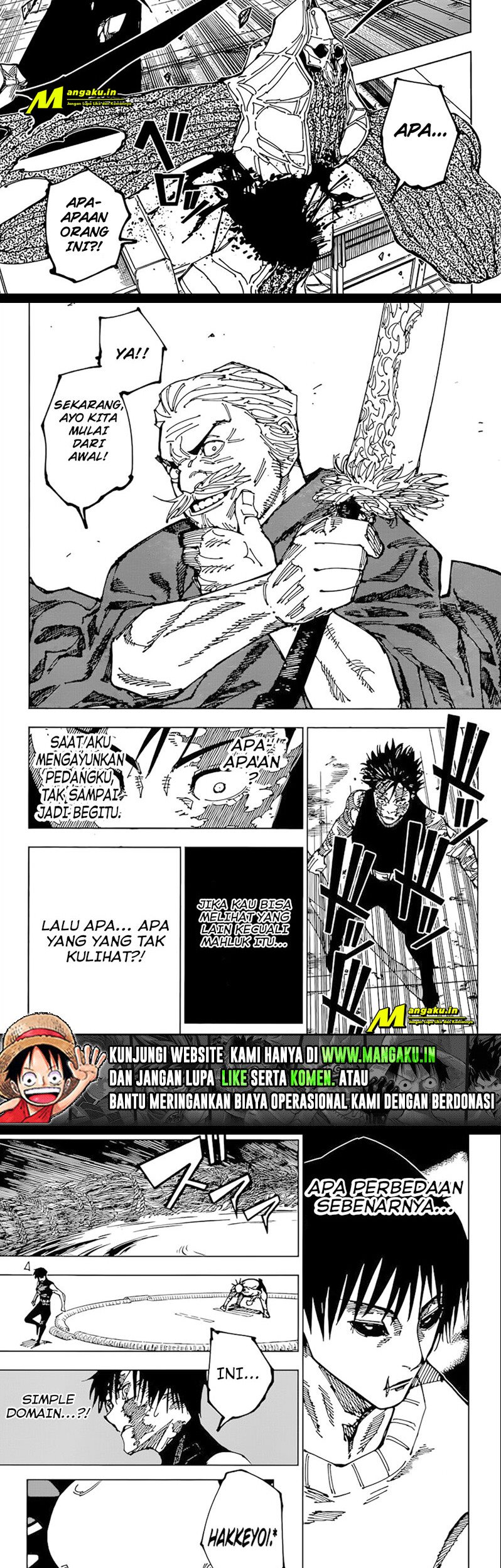 Jujutsu Kaisen Chapter 195 - halaman 9