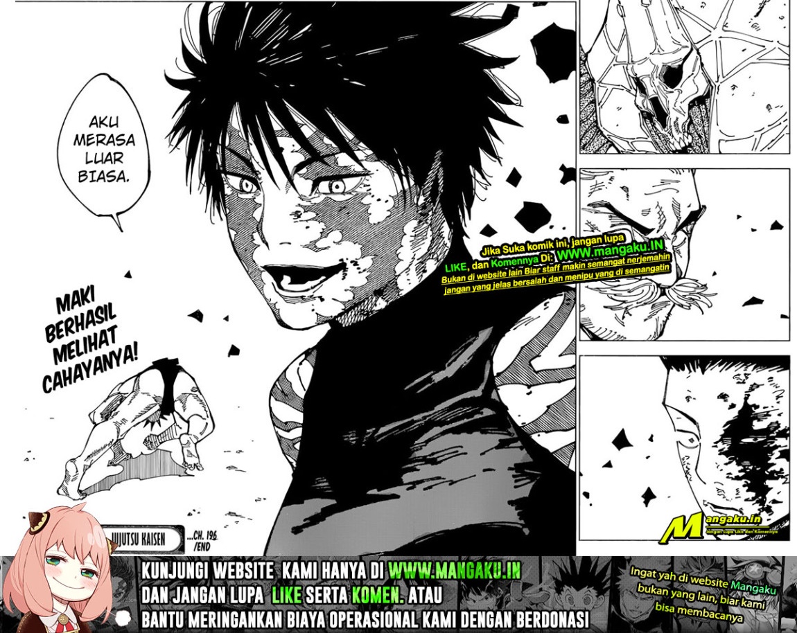 Jujutsu Kaisen Chapter 196 - halaman 10