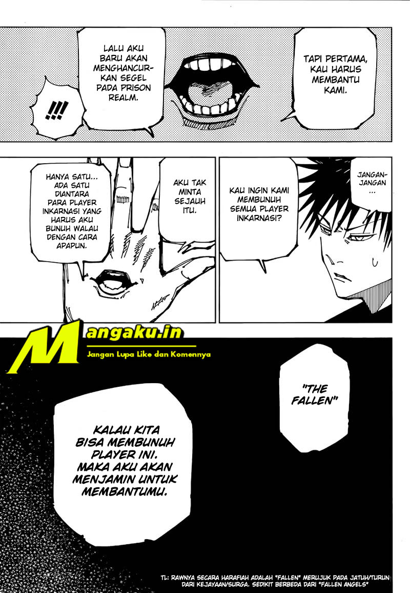 Jujutsu Kaisen Chapter 199 - halaman 18