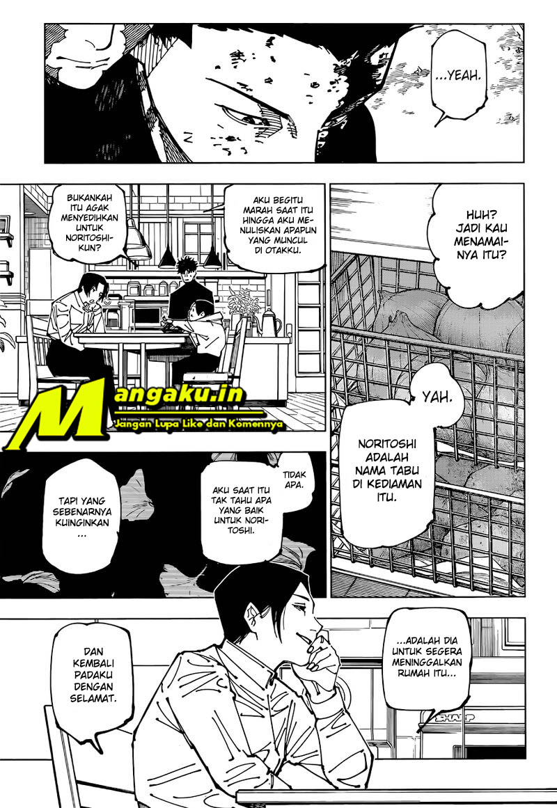 Jujutsu Kaisen Chapter 199 - halaman 4