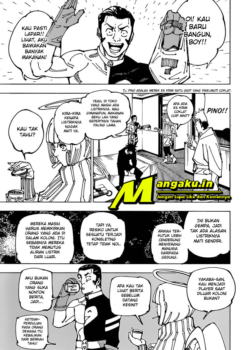 Jujutsu Kaisen Chapter 199 - halaman 8