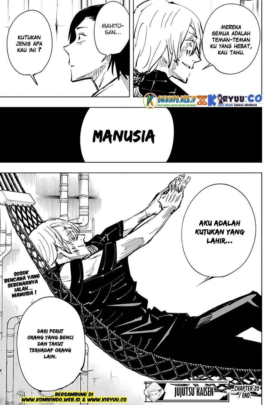 Jujutsu Kaisen Chapter 20 - halaman 22