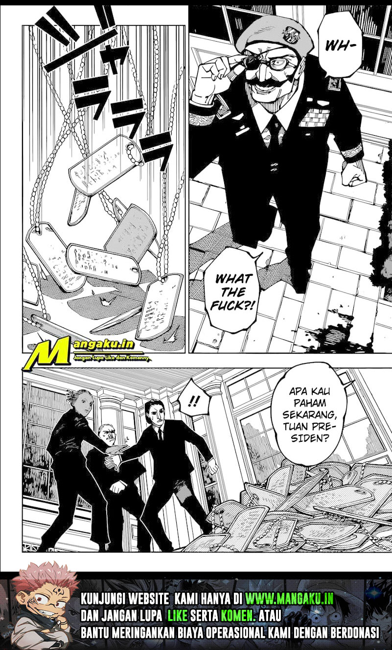 Jujutsu Kaisen Chapter 201 - halaman 18