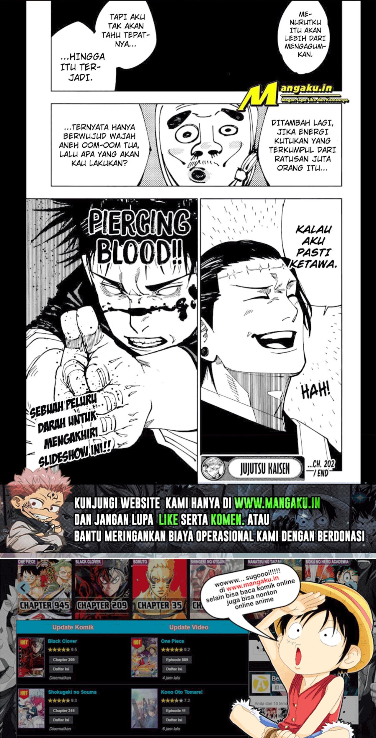 Jujutsu Kaisen Chapter 202 - halaman 18