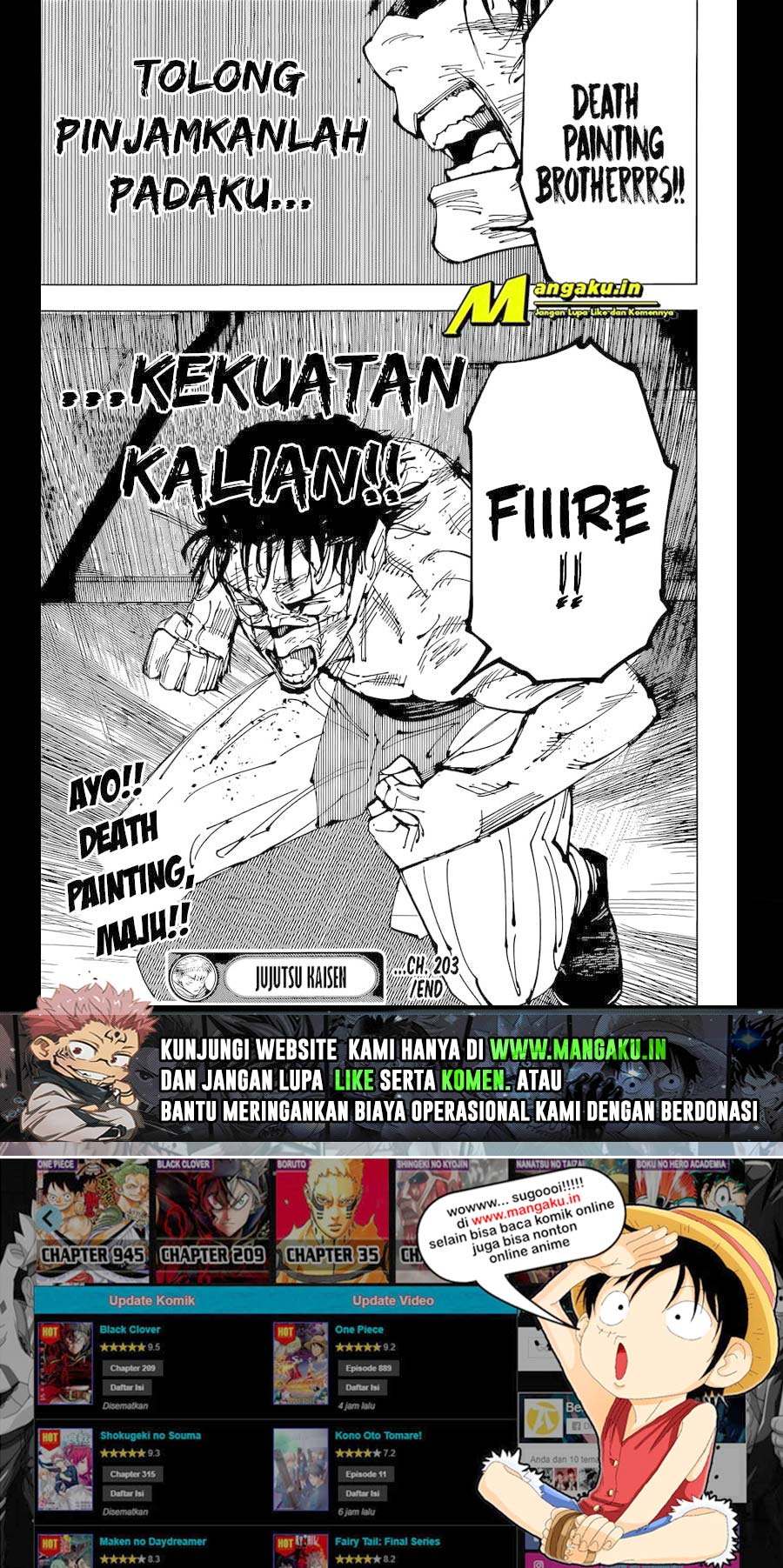 Jujutsu Kaisen Chapter 203 - halaman 19