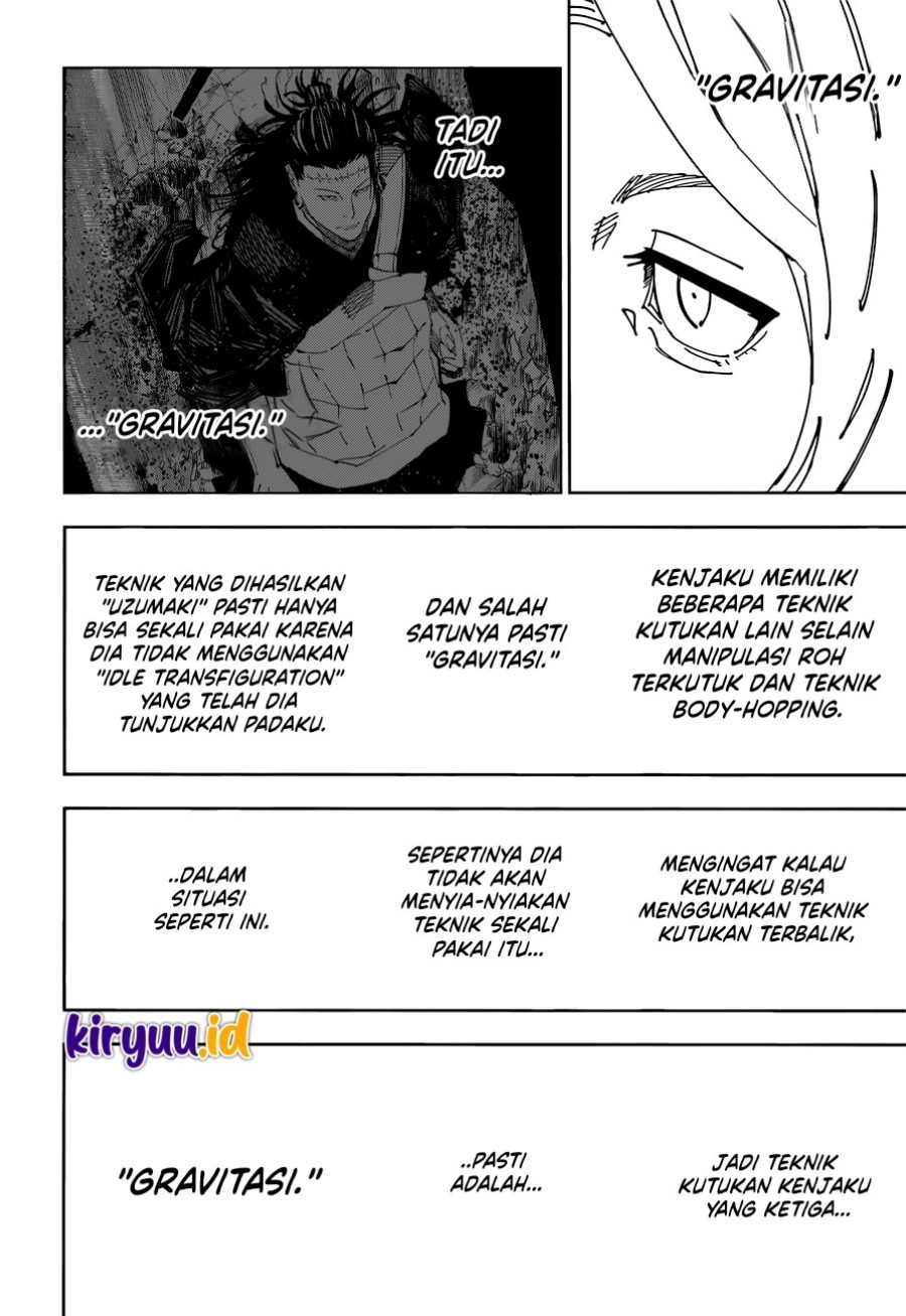 Jujutsu Kaisen Chapter 205 - halaman 13