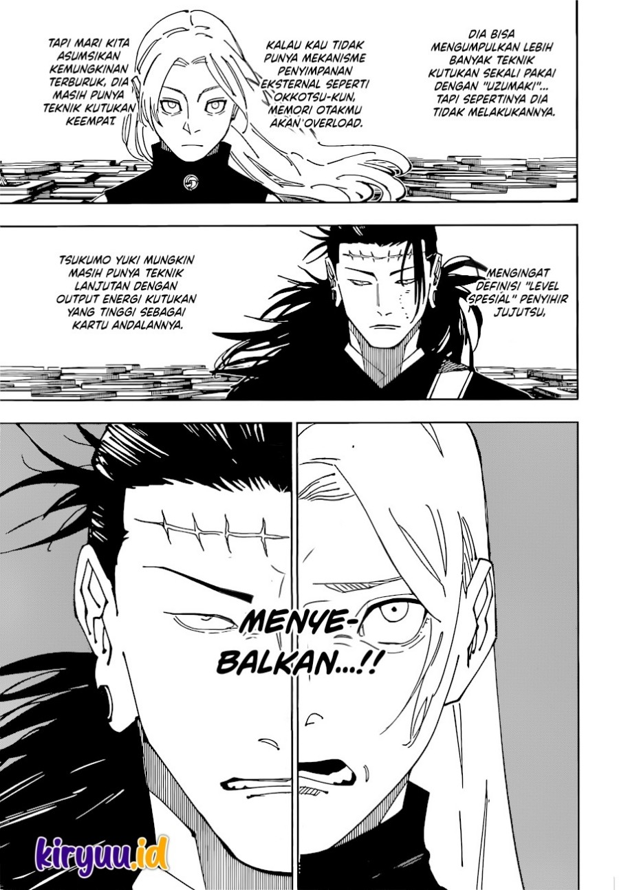 Jujutsu Kaisen Chapter 205 - halaman 14