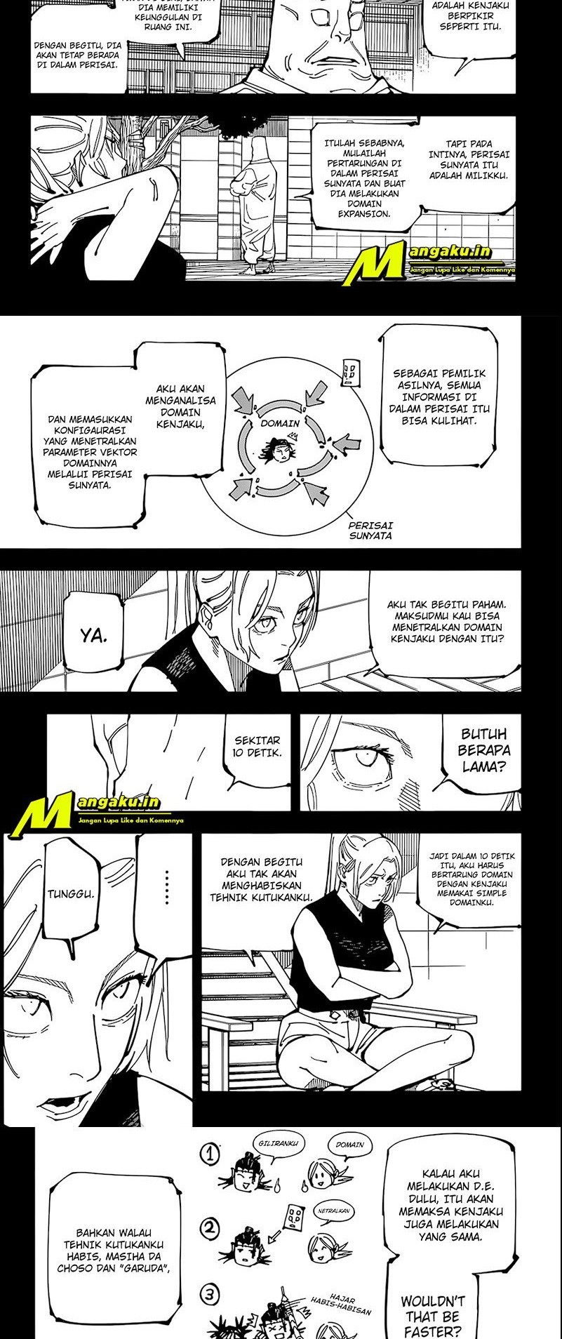 Jujutsu Kaisen Chapter 206 - halaman 2