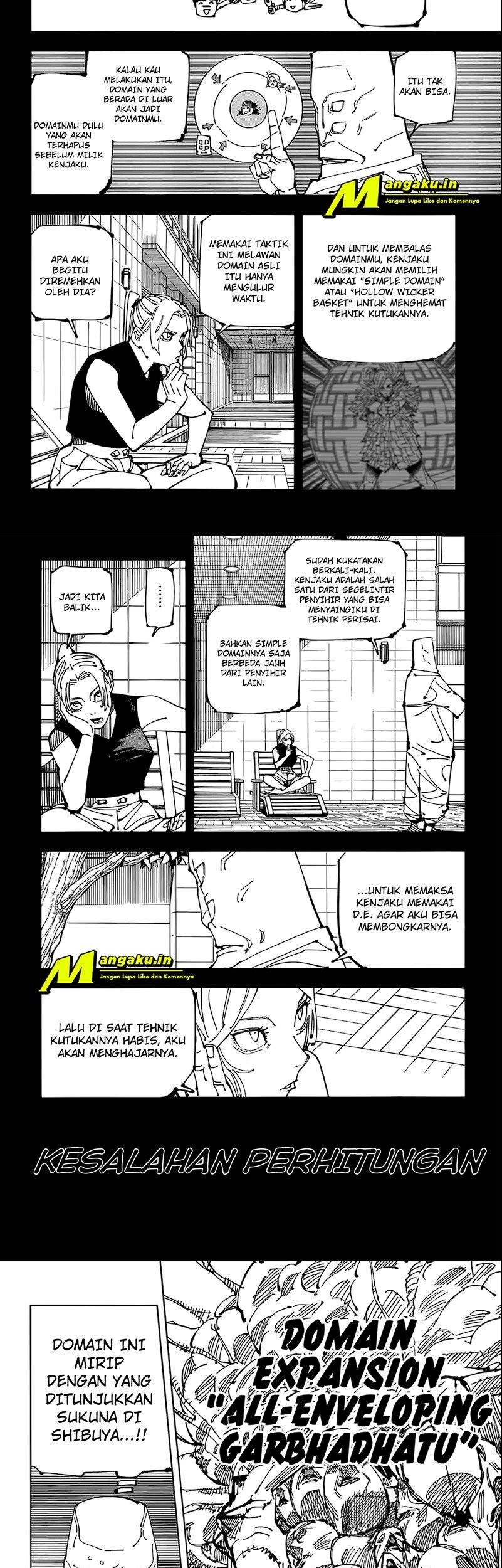 Jujutsu Kaisen Chapter 206 - halaman 3