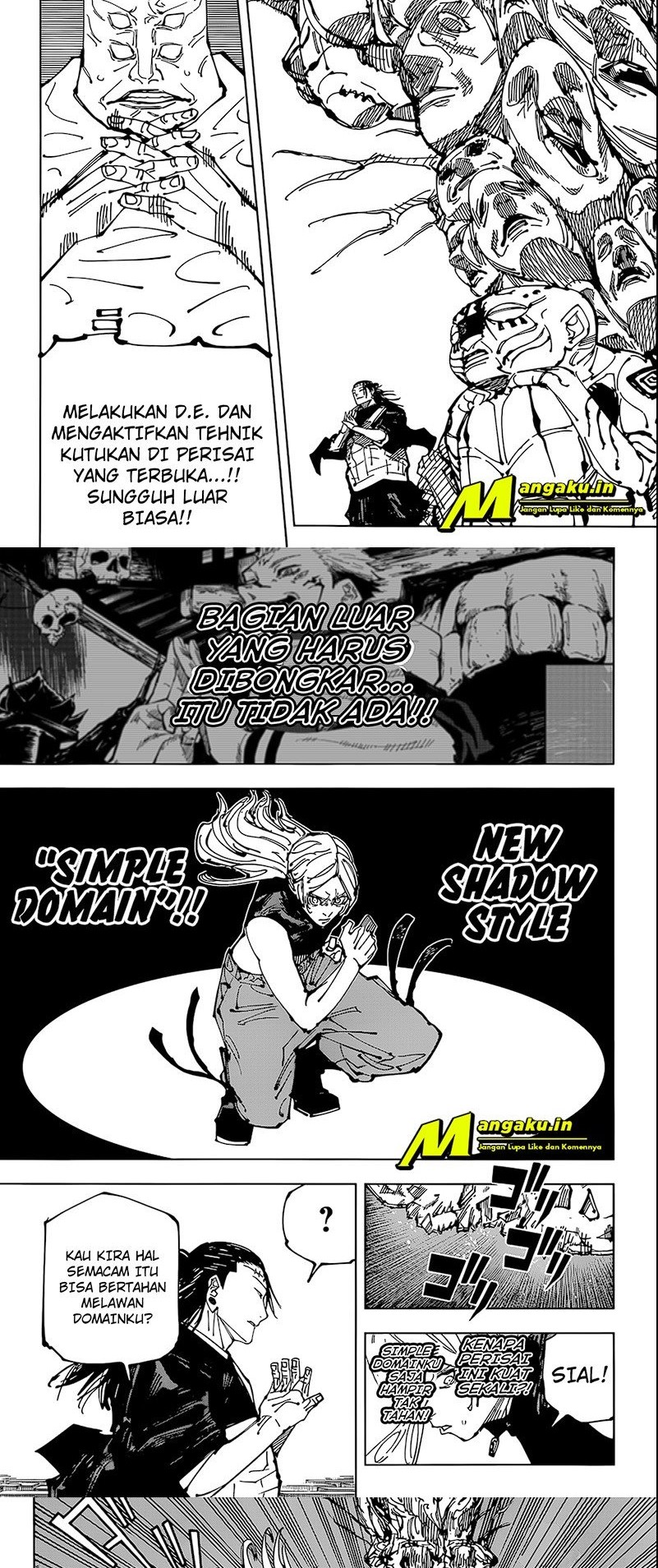 Jujutsu Kaisen Chapter 206 - halaman 4
