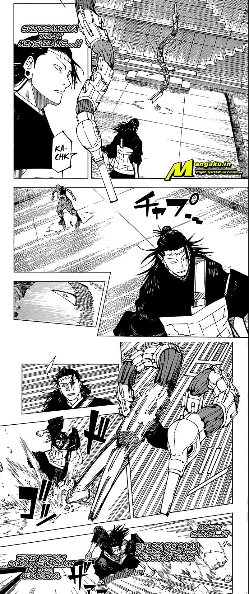 Jujutsu Kaisen Chapter 206 - halaman 8