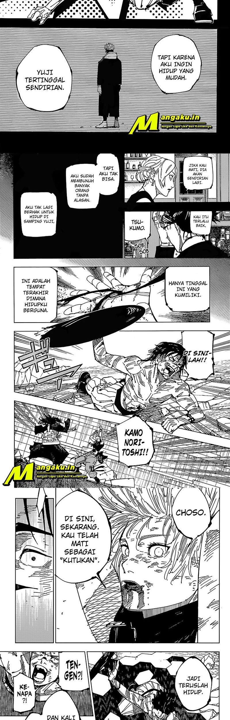 Jujutsu Kaisen Chapter 208 - halaman 3