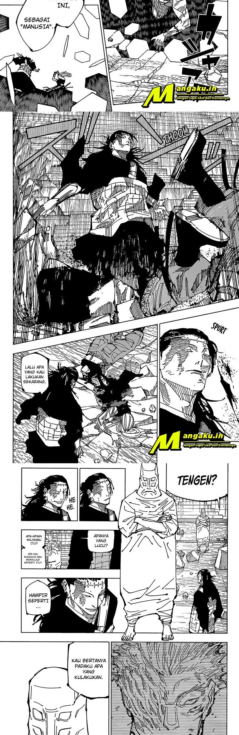 Jujutsu Kaisen Chapter 208 - halaman 4
