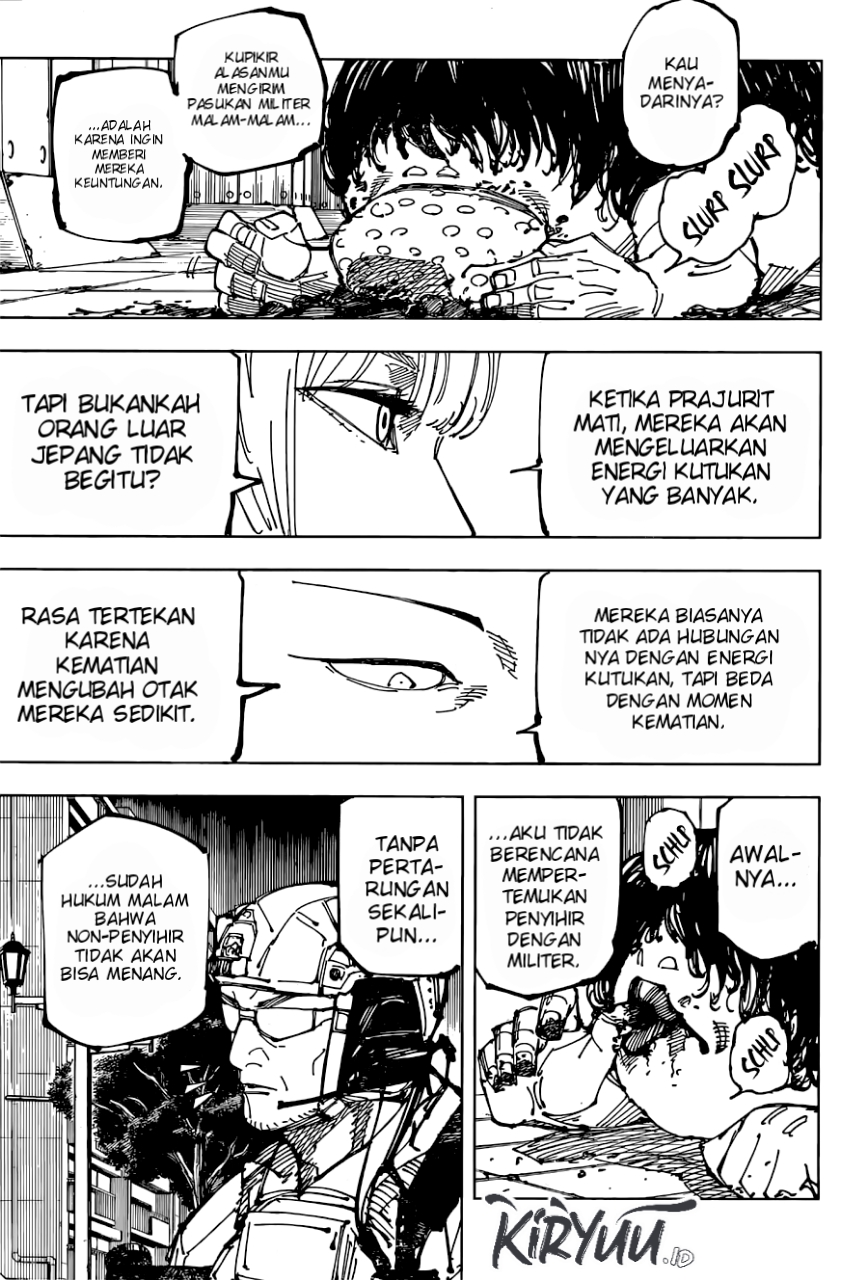 Jujutsu Kaisen Chapter 209 - halaman 14