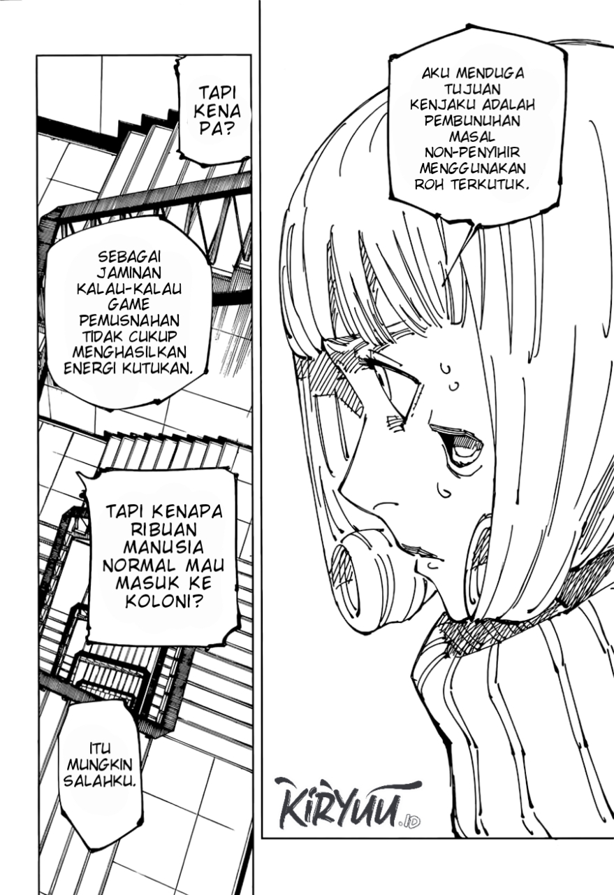 Jujutsu Kaisen Chapter 209 - halaman 17