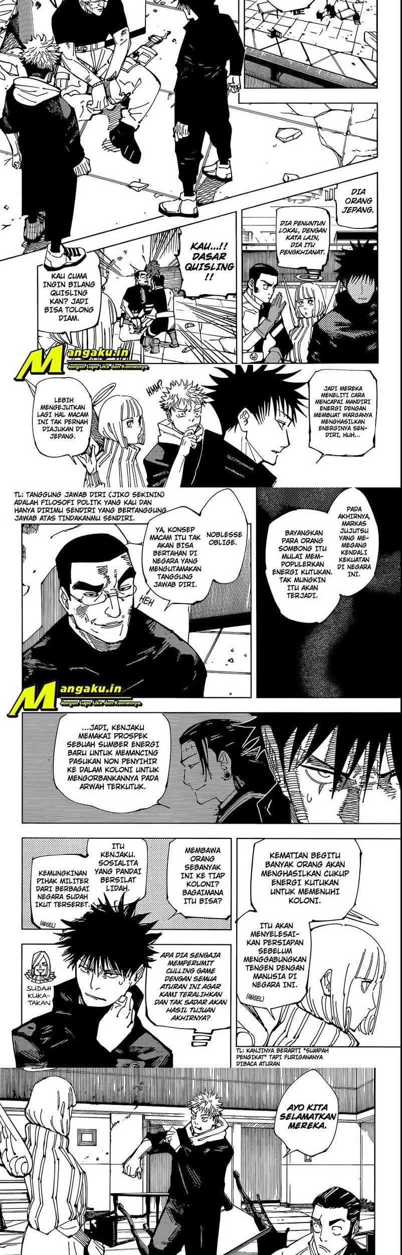 Jujutsu Kaisen Chapter 210 - halaman 3