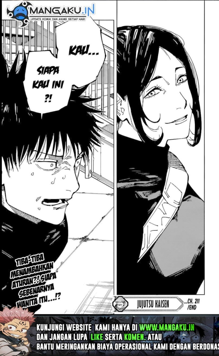 Jujutsu Kaisen Chapter 211 - halaman 14