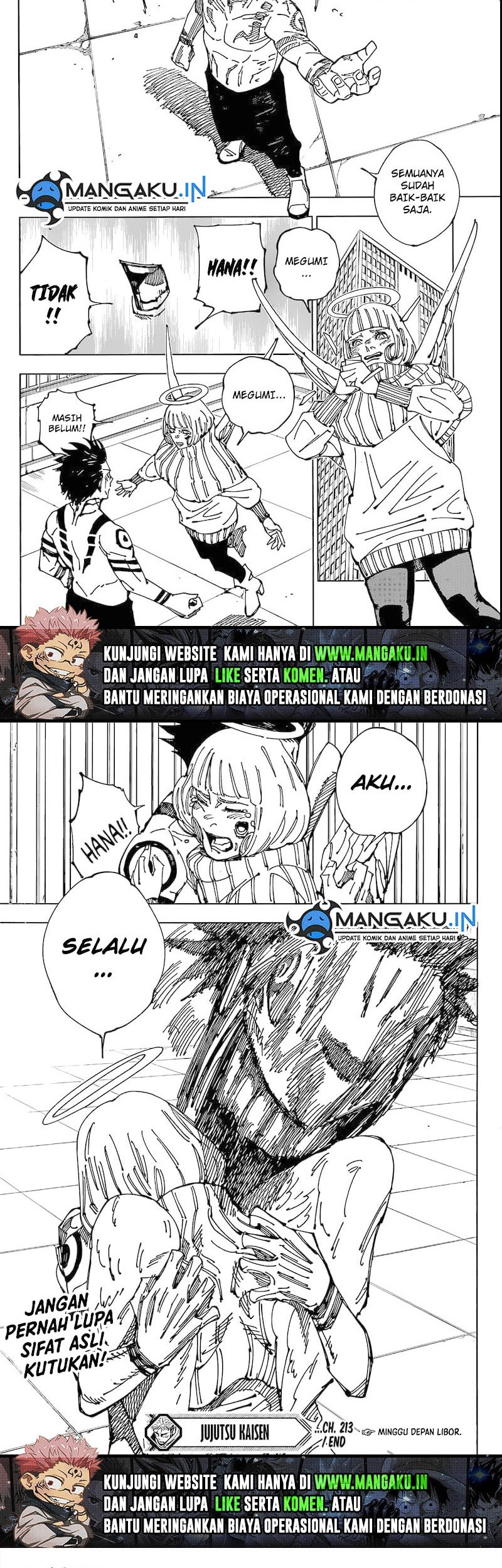 Jujutsu Kaisen Chapter 213 - halaman 9