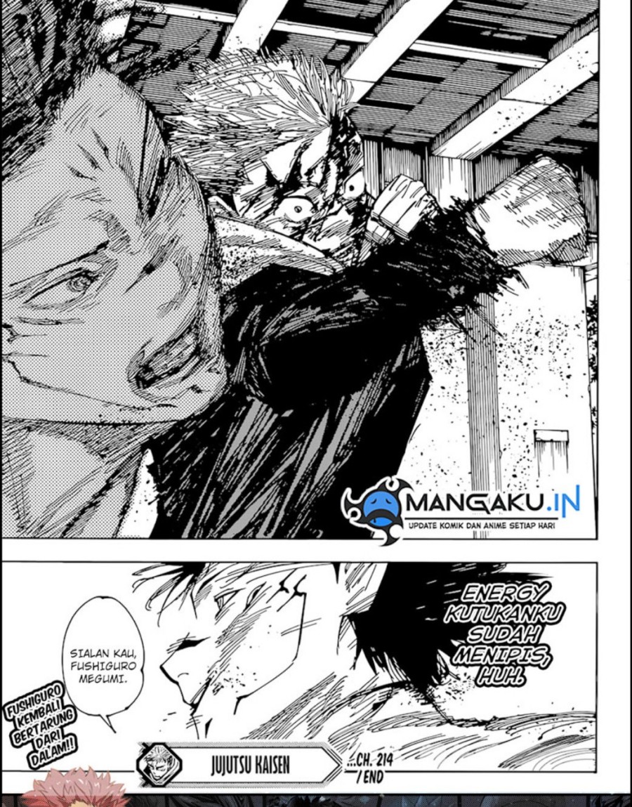 Jujutsu Kaisen Chapter 214 - halaman 19
