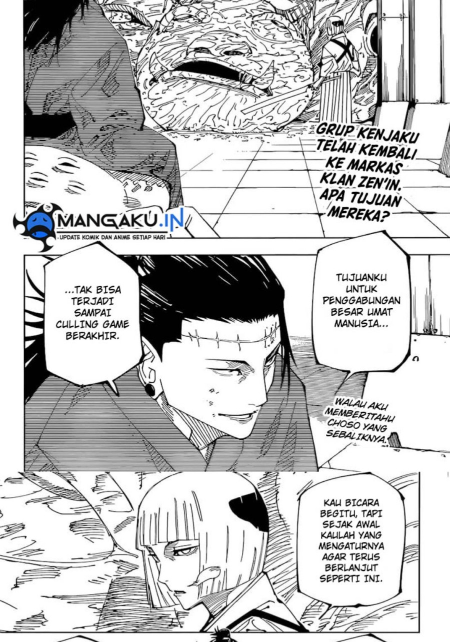 Jujutsu Kaisen Chapter 216 - halaman 3