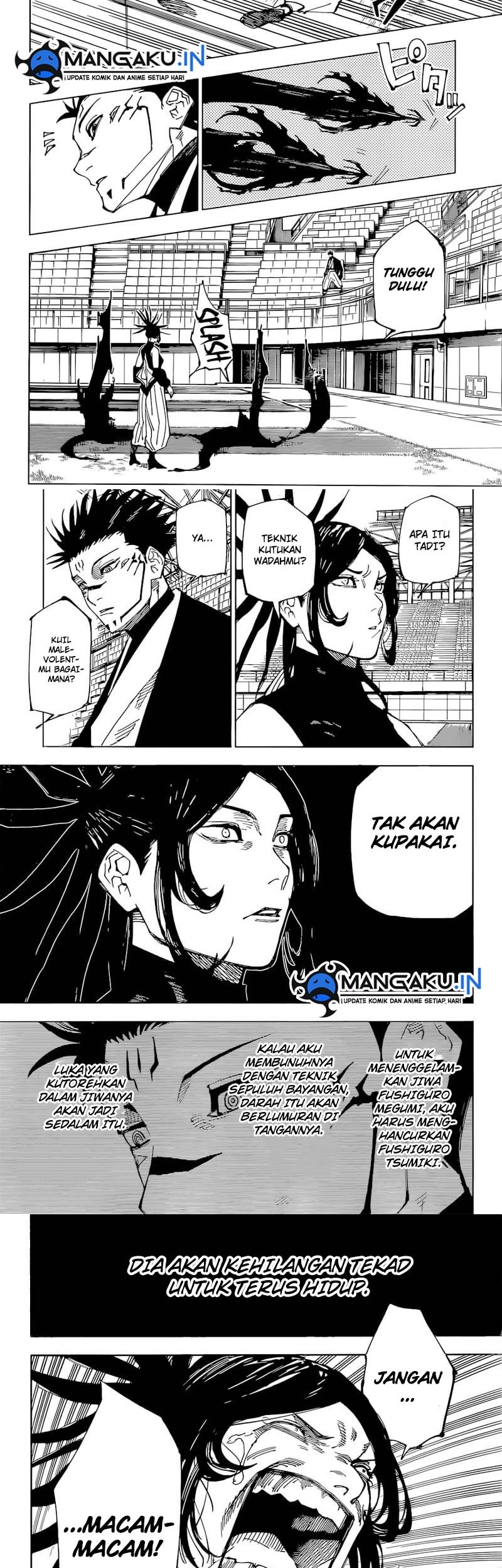 Jujutsu Kaisen Chapter 217 - halaman 8