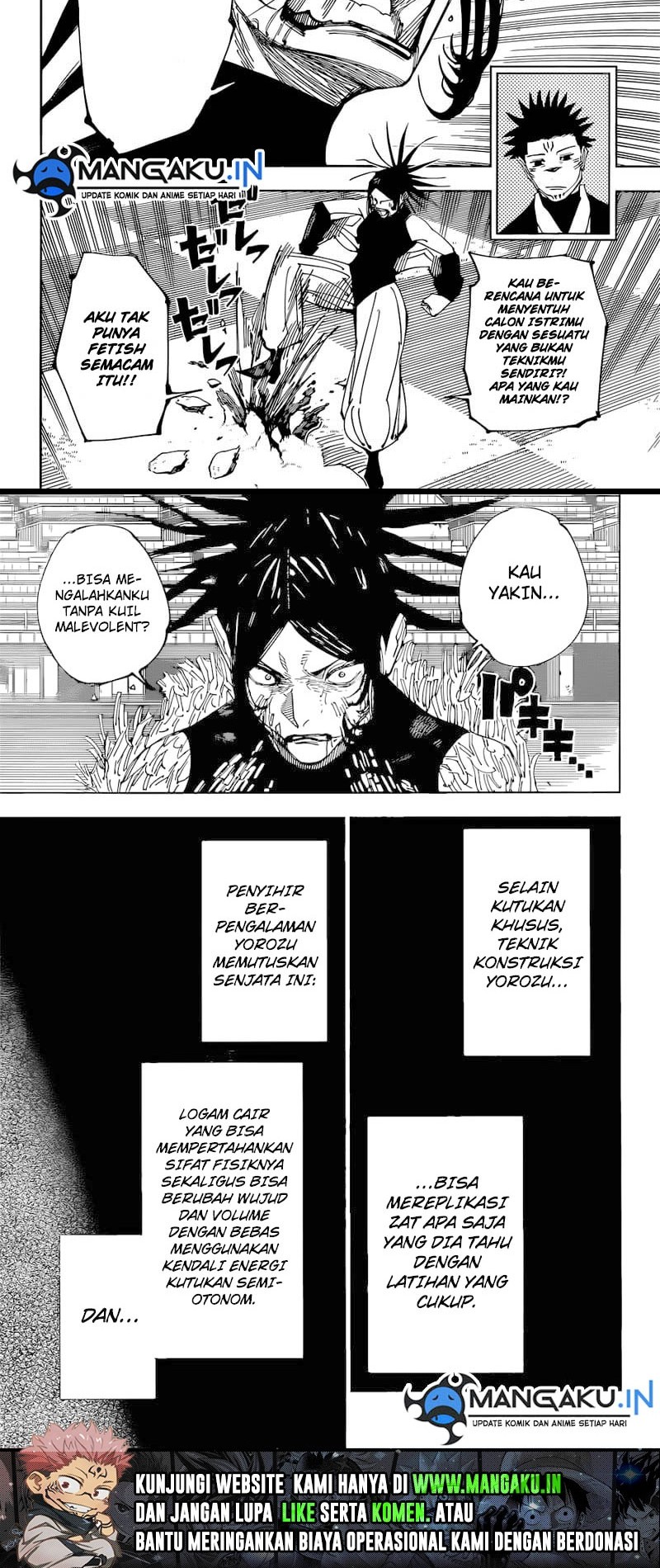 Jujutsu Kaisen Chapter 217 - halaman 9