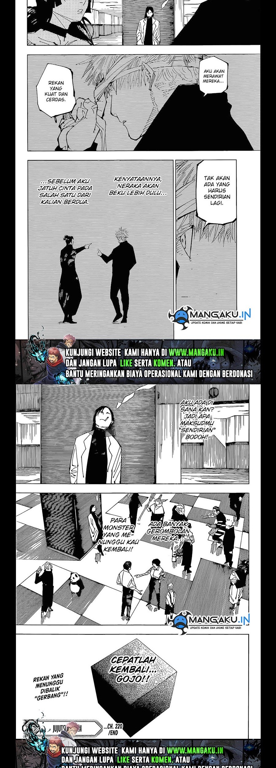Jujutsu Kaisen Chapter 220 - halaman 19