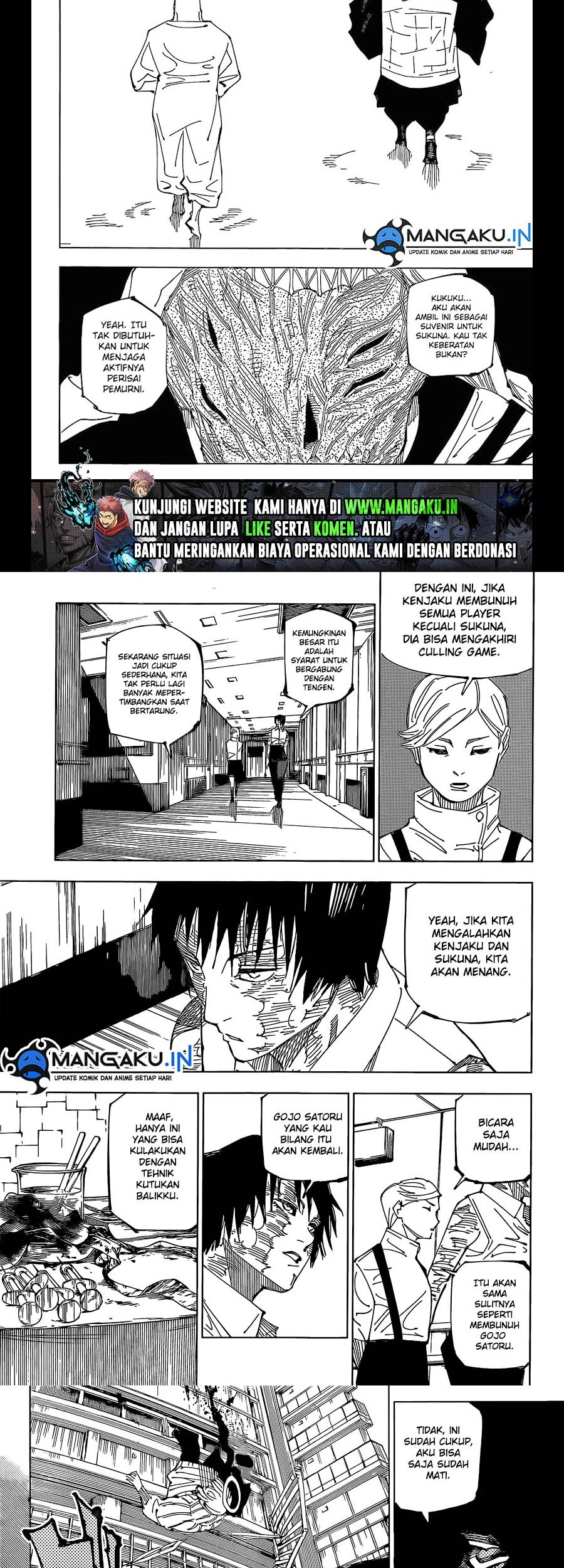 Jujutsu Kaisen Chapter 220 - halaman 9