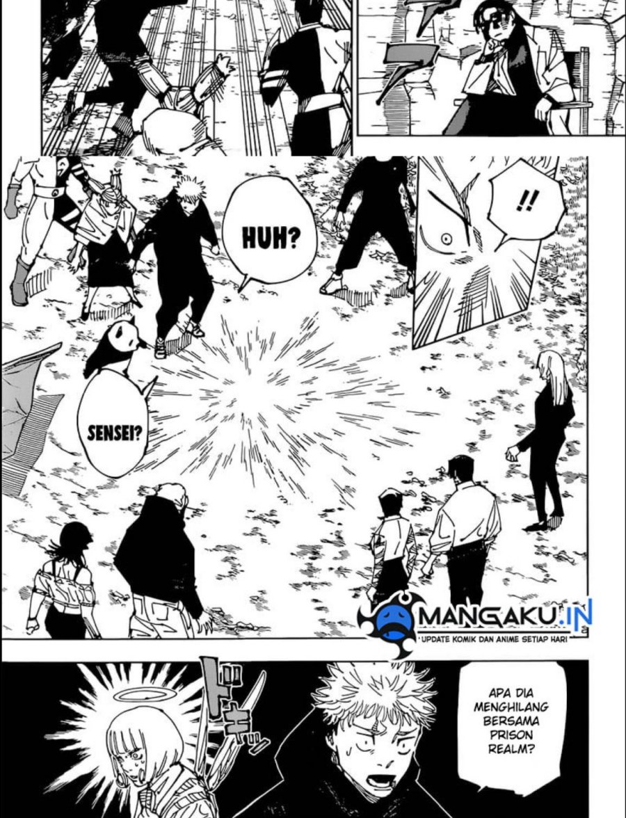 Jujutsu Kaisen Chapter 221 - halaman 8