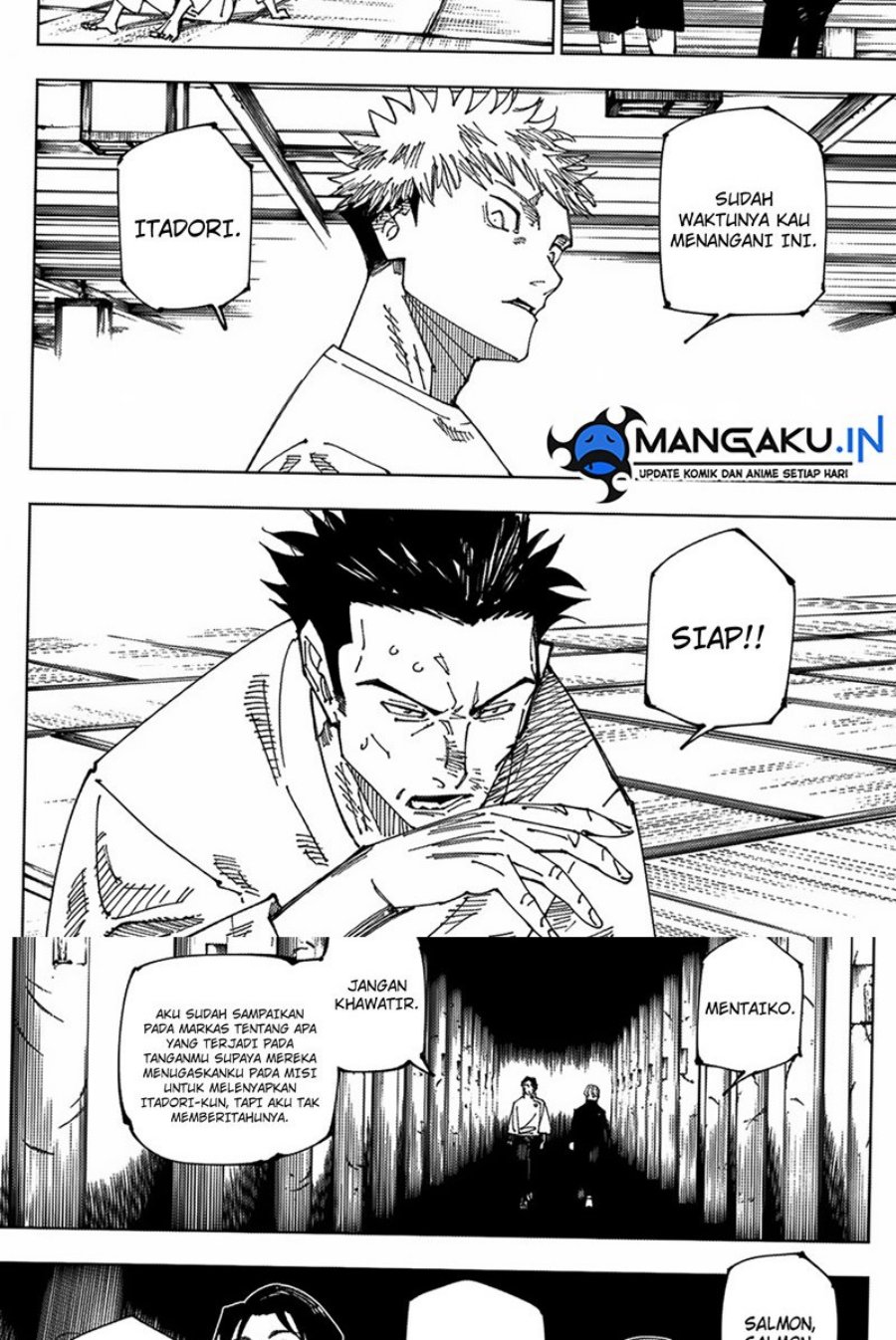 Jujutsu Kaisen Chapter 222 - halaman 11