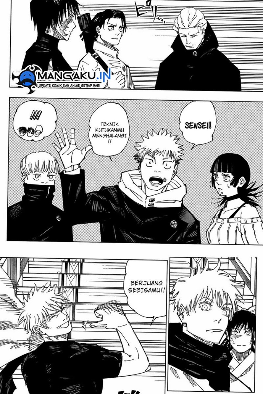 Jujutsu Kaisen Chapter 222 - halaman 17