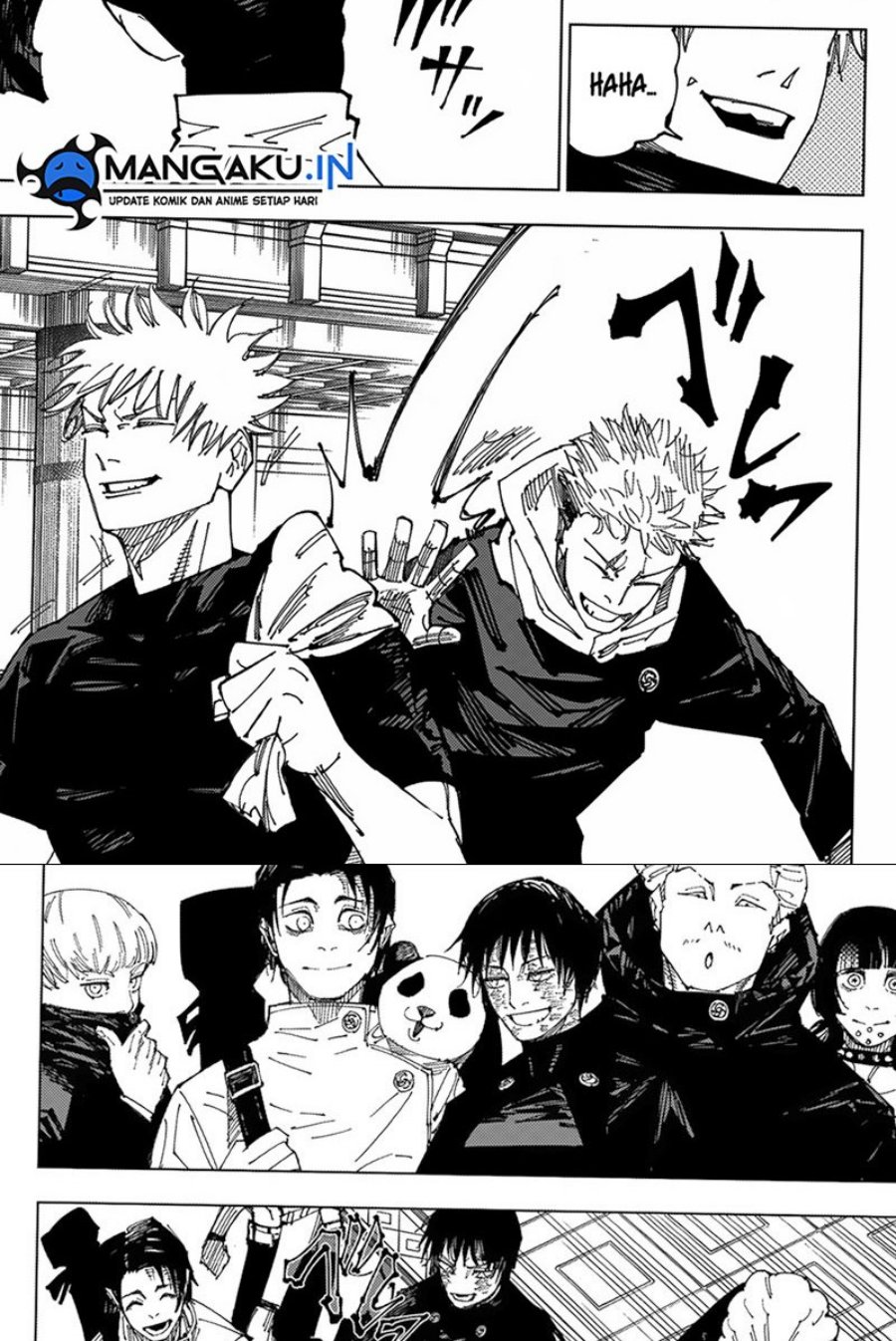 Jujutsu Kaisen Chapter 222 - halaman 18