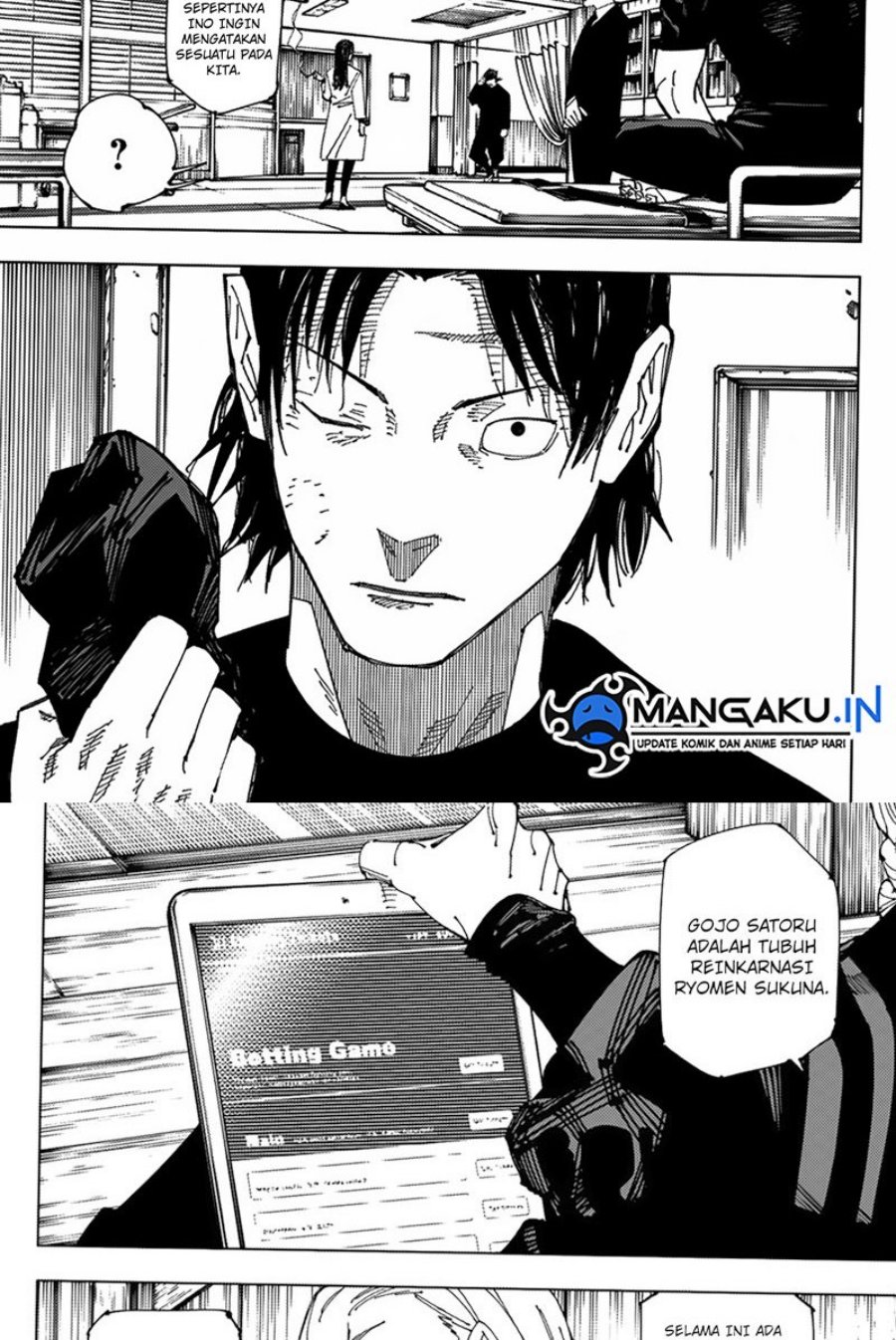 Jujutsu Kaisen Chapter 222 - halaman 8