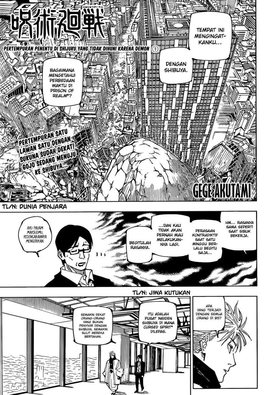 Jujutsu Kaisen Chapter 223 - halaman 2
